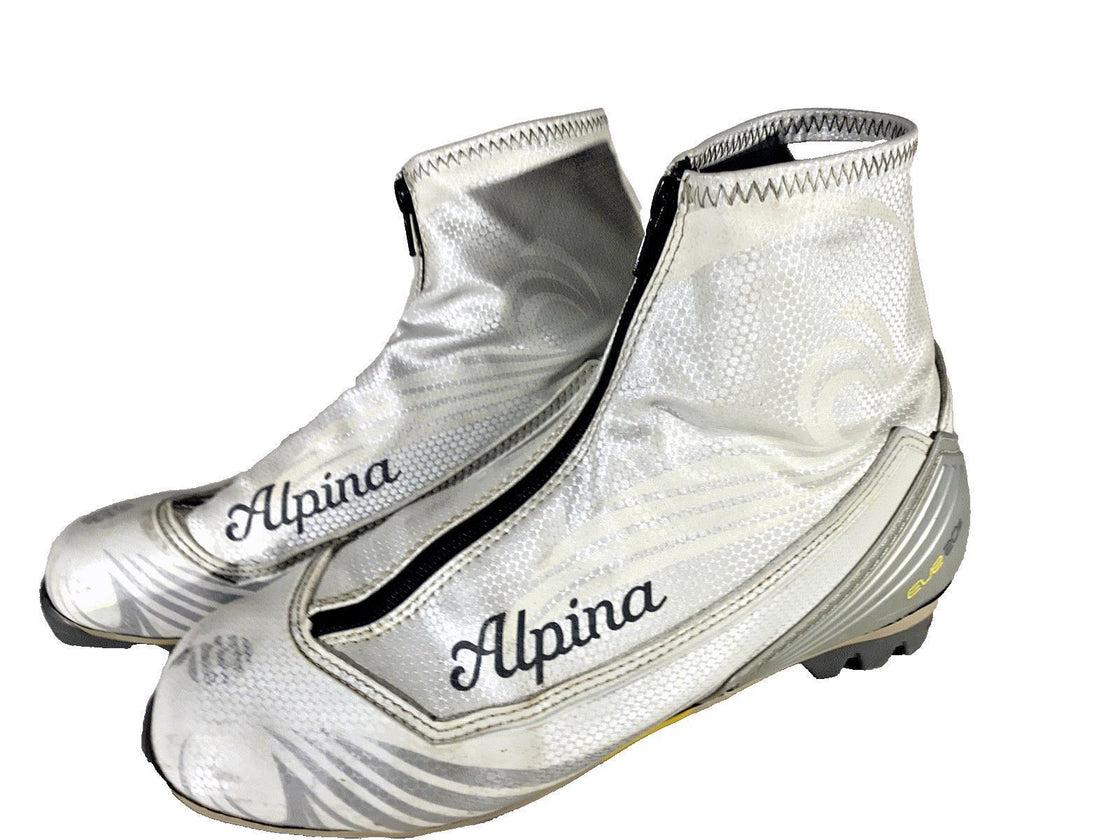 Alpina EVE20S Cross Country Ski Boots Classic Size EU40 US7.5 NNN Rottefella 669