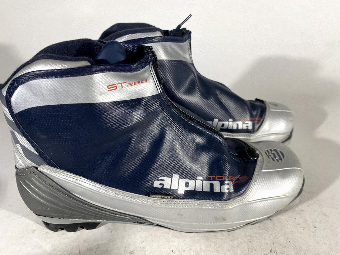 Alpina ST28G Nordic Cross Country Ski Boots Size EU43 US9.5 for NNN 746