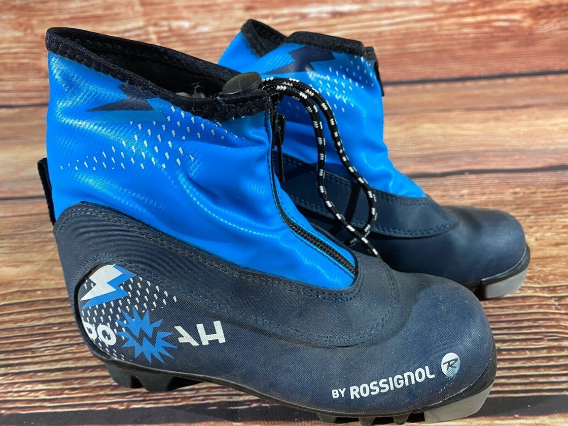 Rossignol Kids Nordic Cross Country Ski Boots Size EU31 US12.5 NNN O230