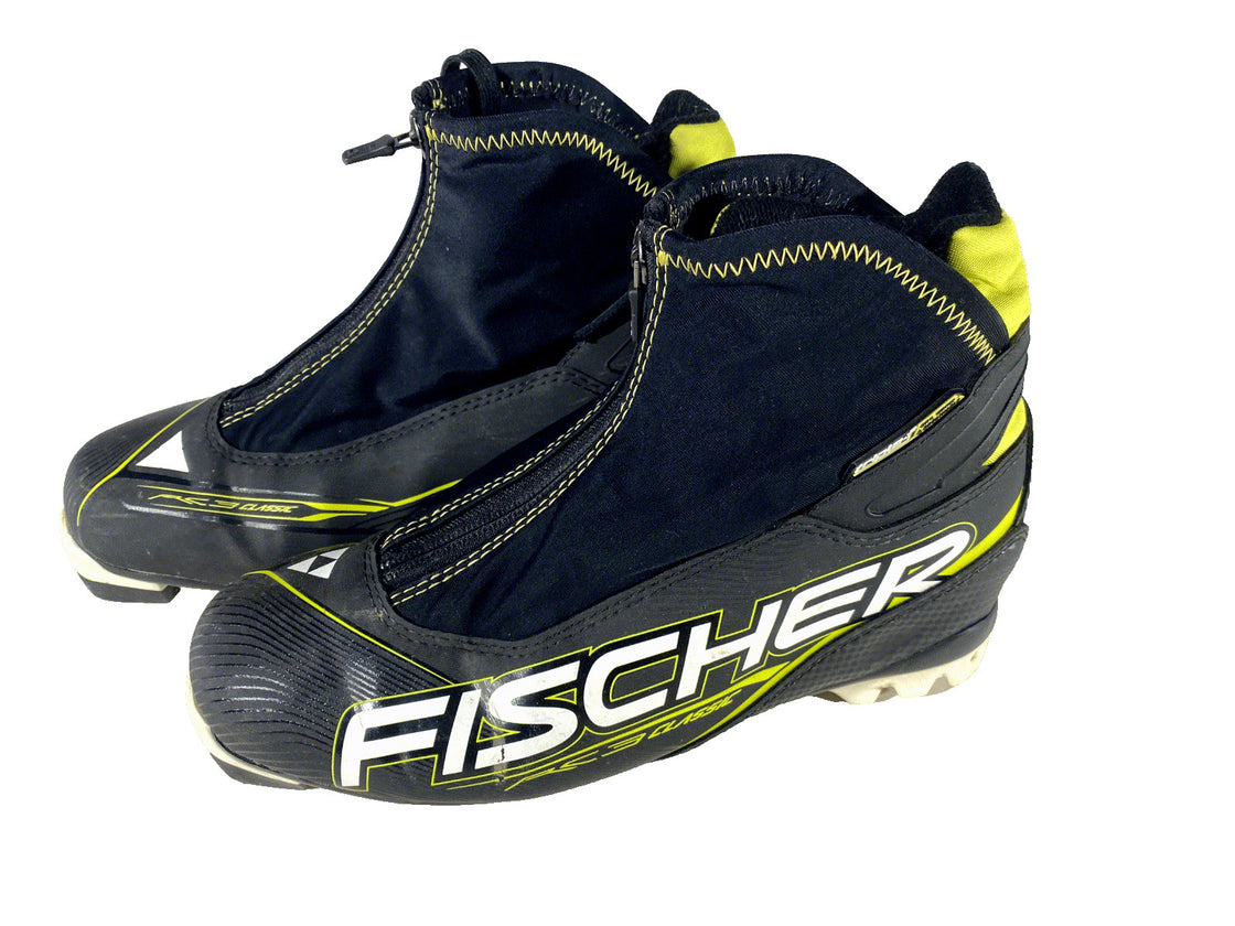 Fischer RC1 Classic Nordic Cross Country Ski Boots Size EU39 US7 NNN binding
