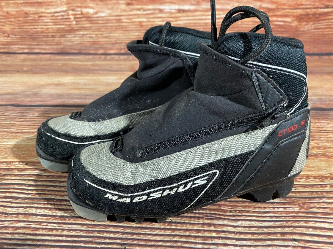 Madshus CT100jr Kids Nordic Cross Country Ski Boots Size EU30 US12 NNN M311