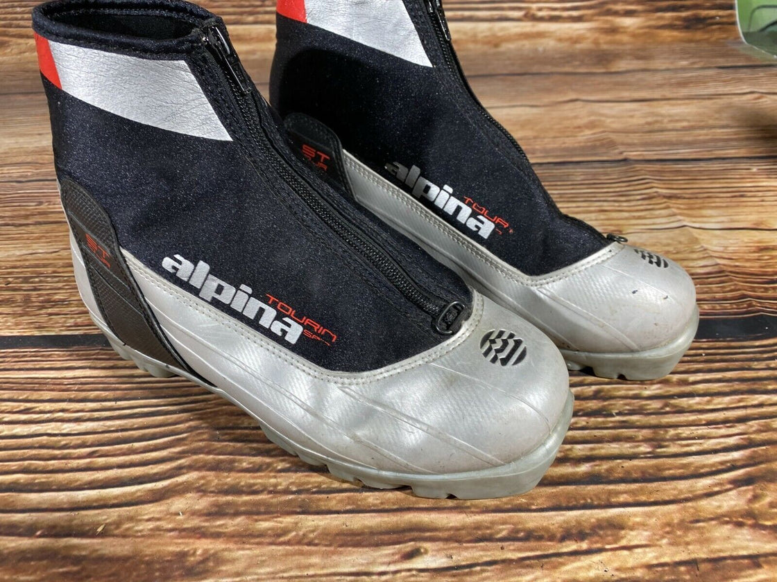 Alpina ST10 JR Nordic Cross Country Ski Boots Size EU38 US6 NNN