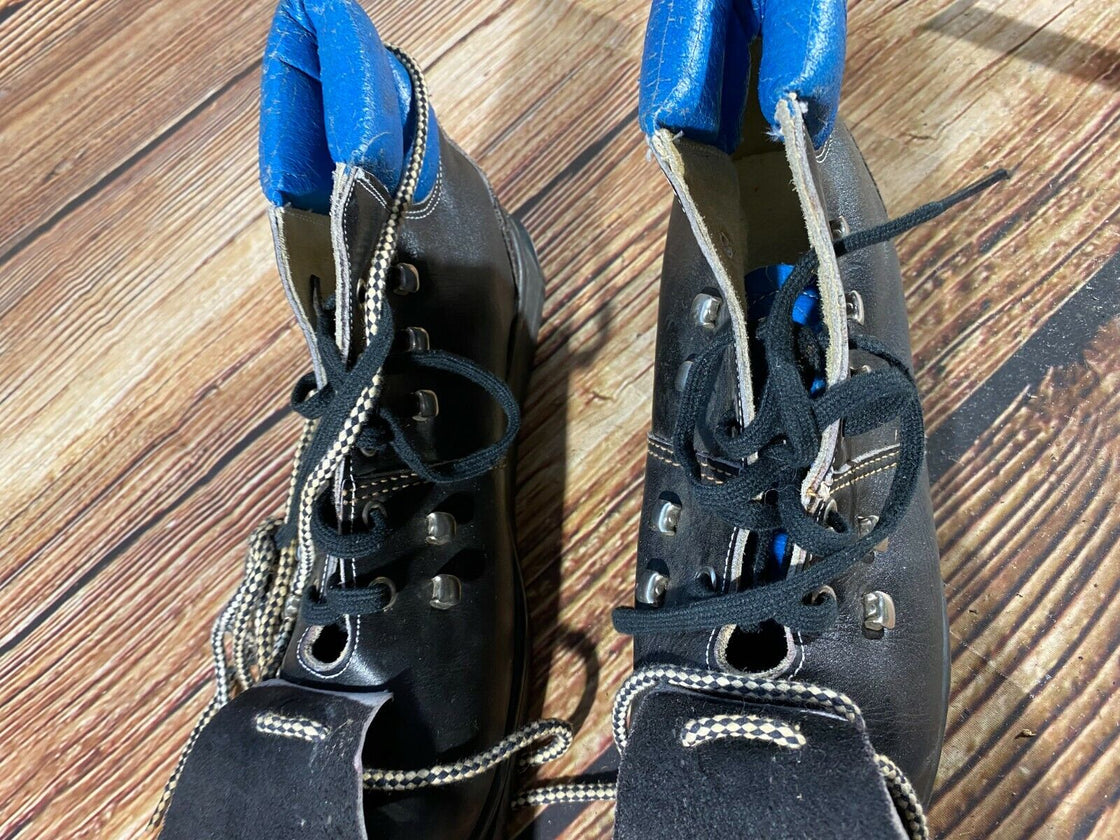 Vintage Alpine Ski Boots for Cable Bindings Size EU43, US9.5, UK8.5, Mondo 275