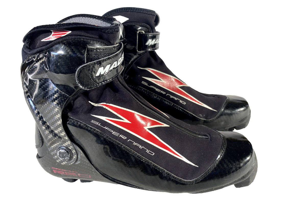 Madshus Super Nano Skate Carbon Nordic Cross Country Ski Boots EU43.5 US10 NNN