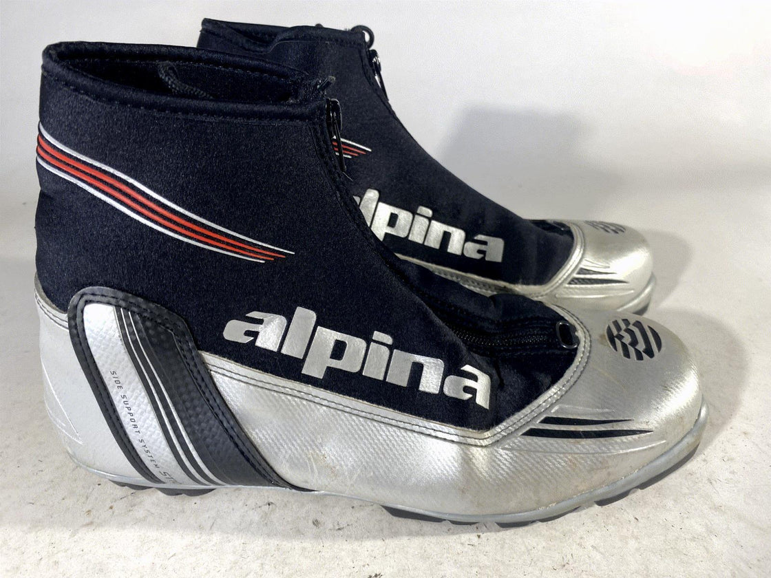 Alpina ST10 Classic Nordic Cross Country Ski Boots Size EU44 US10.5 for NNN 886