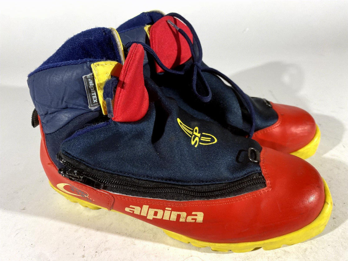 Alpina 312 Racing Nordic Cross Country Ski Boots Size EU40 US7.5 for NNN