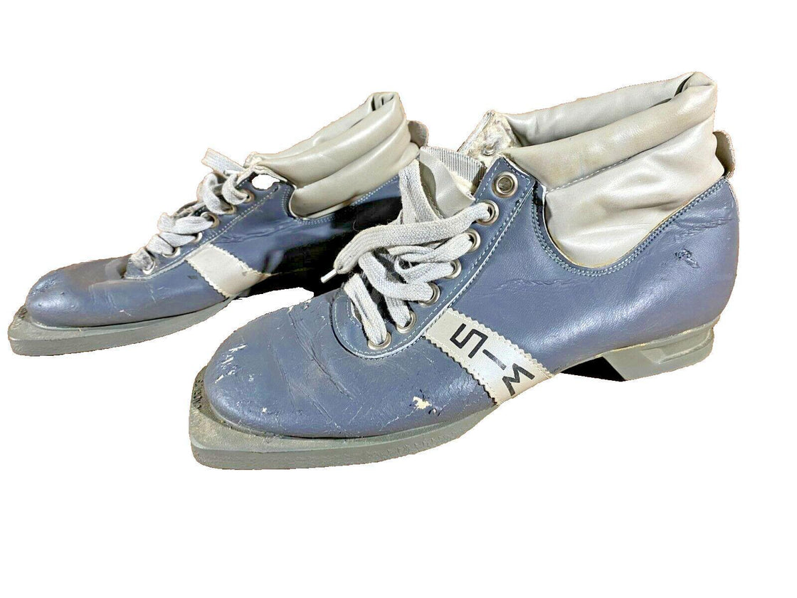 Sim Vintage Nordic Norm Cross Country Ski Boots Size EU40 US7.5 NN 75mm
