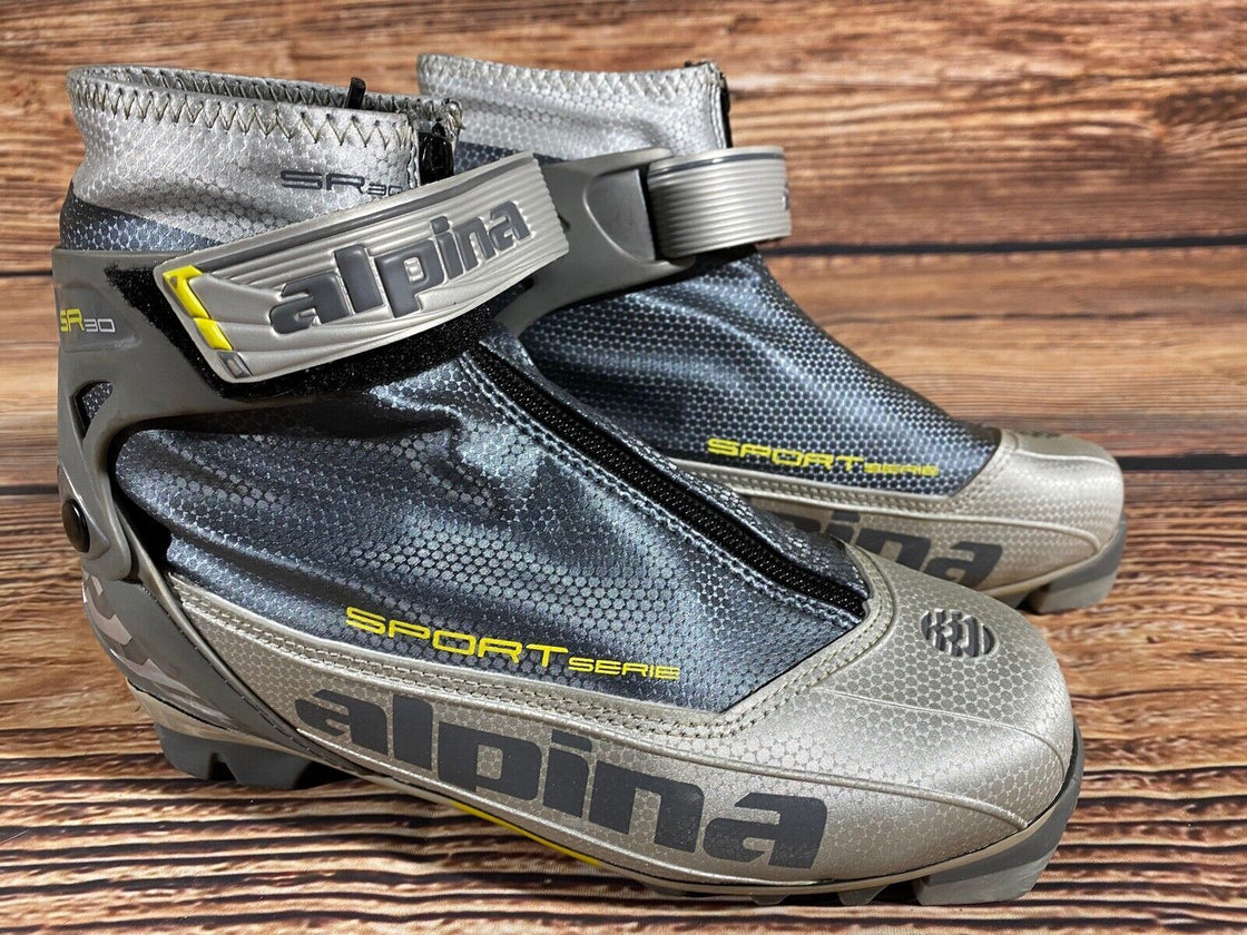 Alpina SR30 Nordic Cross Country Ski Boots Size EU37 US5.5 for NNN