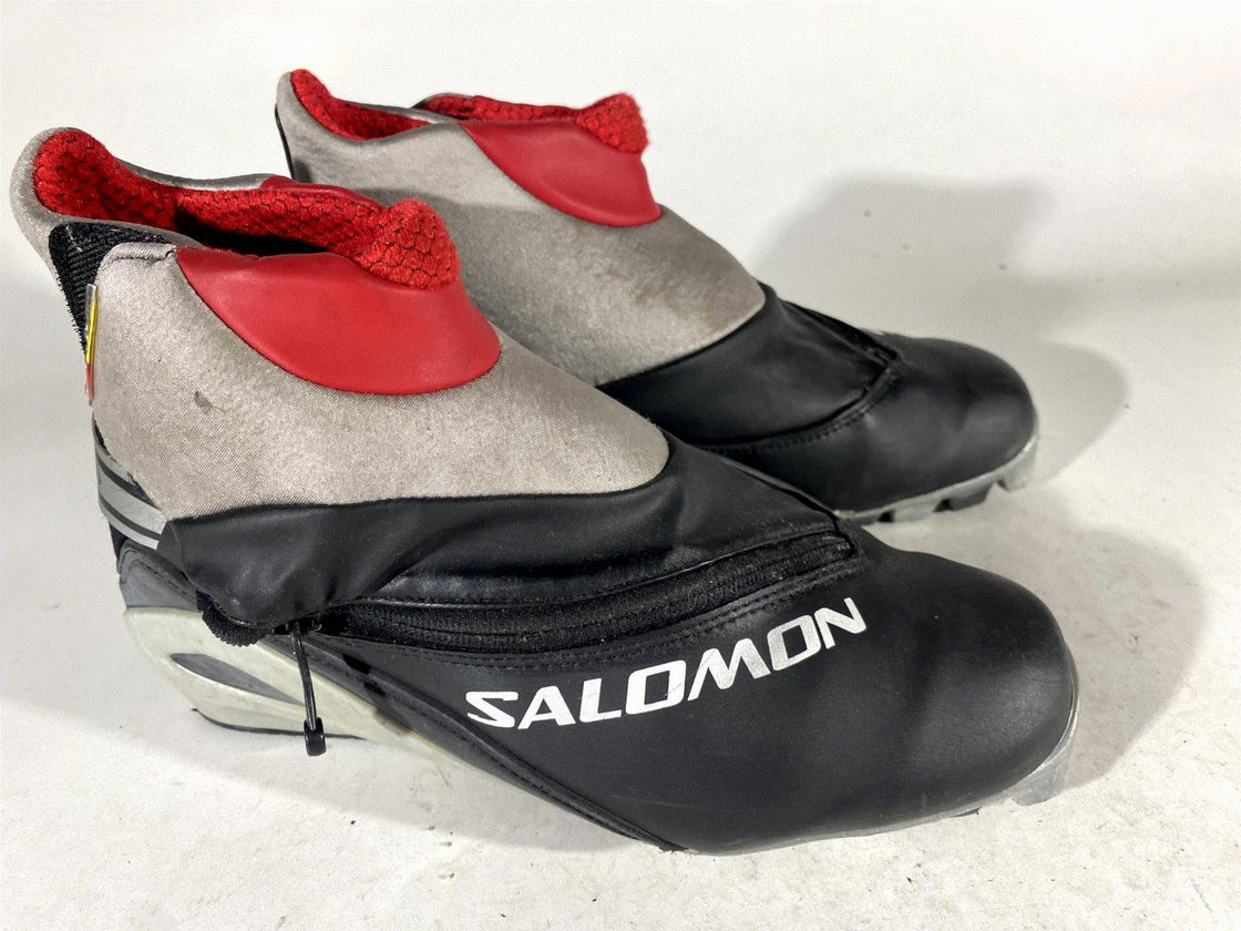 SALOMON Classic Nordic Cross Country Ski Boots Size EU43 1/3 US9.5 SNS Pilot