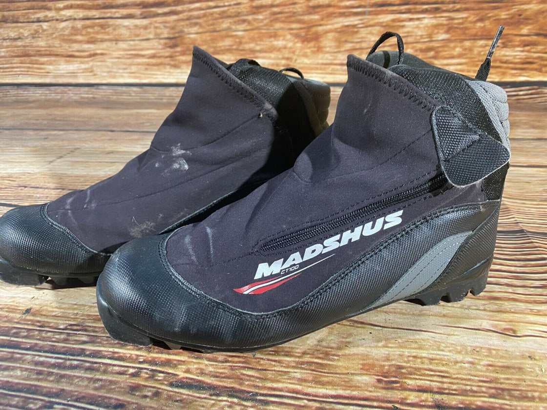 Madshus CT100 Nordic Cross Country Ski Boots Size EU39 US7 NNN bindings