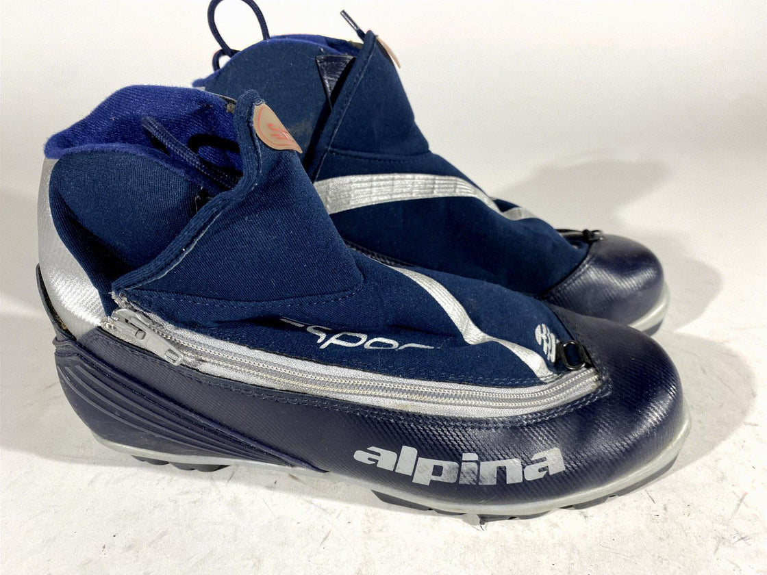 Alpina ST11 Nordic Cross Country Ski Boots Size EU42 US9 for NNN