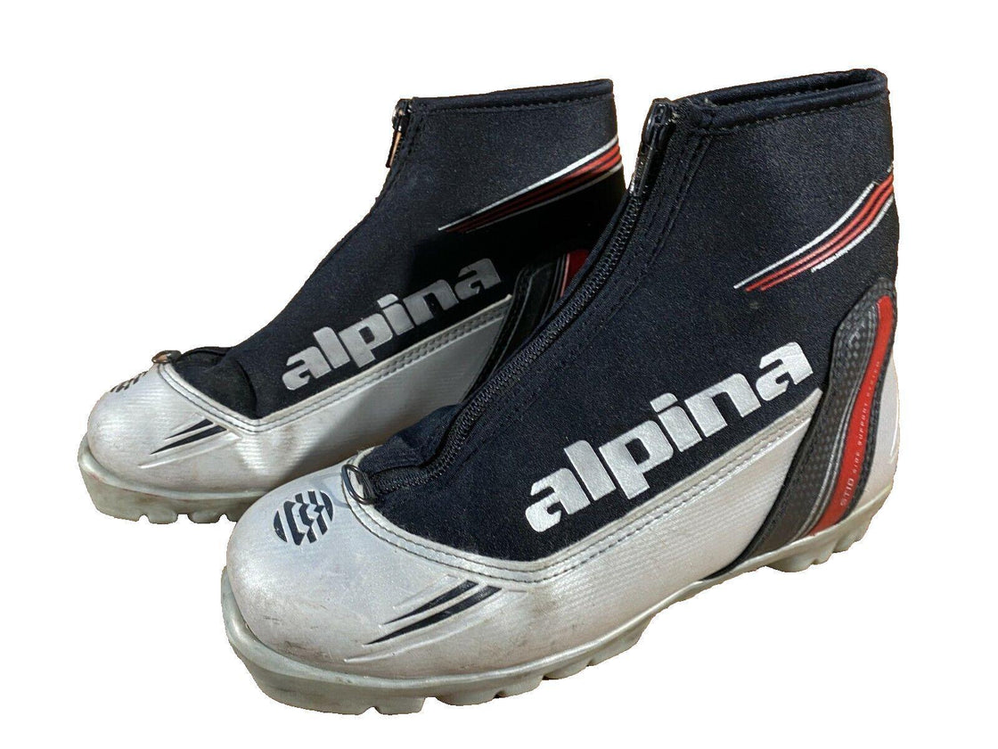 Alpina ST10 Nordic Cross Country Ski Boots Size EU37 US5 for NNN 756