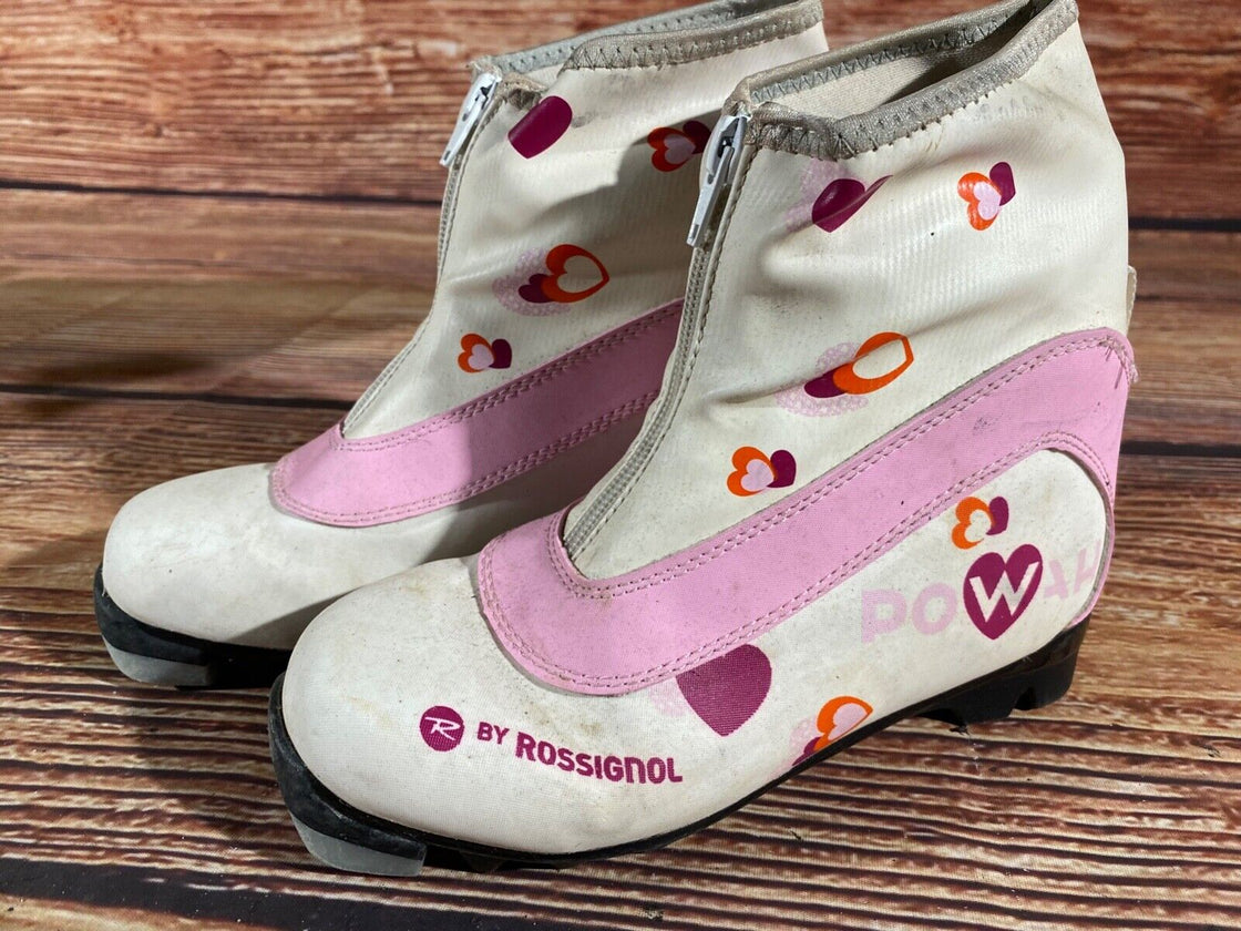 Rossignol Kids Nordic Cross Country Ski Boots Size EU35 US3.5 NNN O244