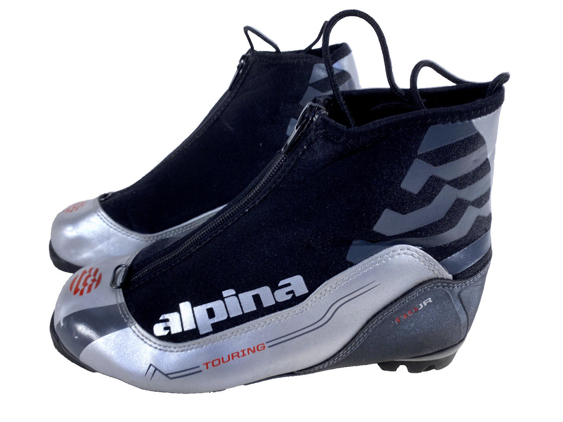Alpina T10 Nordic Cross Country Classic Ski Boots Size EU38 US6 for NNN 341