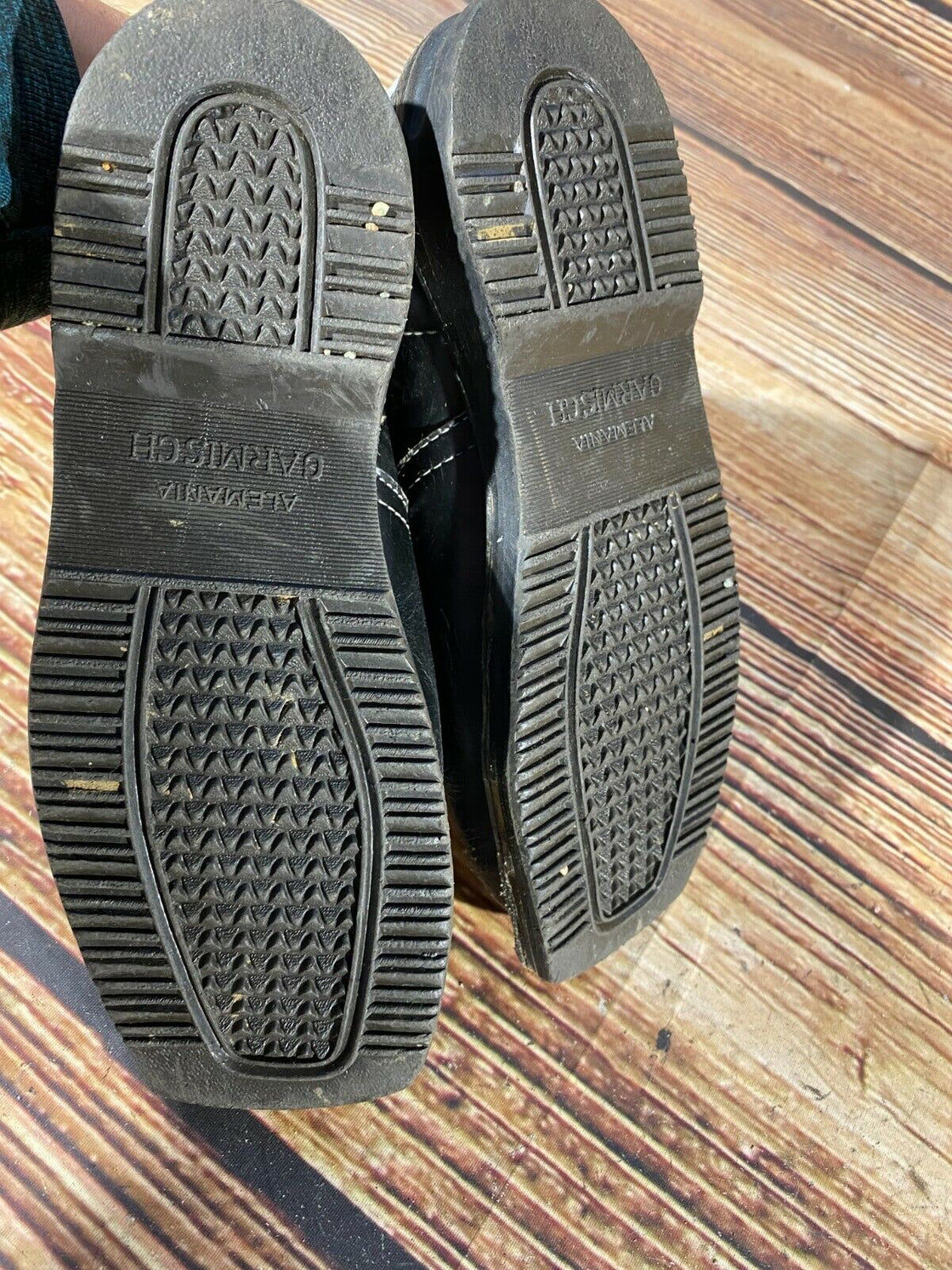 Vintage Nordic Cross Country Ski Boots for Kandahar Old Cable Bindings Kids EU35