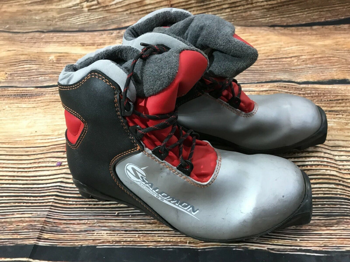 SALOMON Cross Country Ski Boots Size EU37 1/3 US5 SNS Profil
