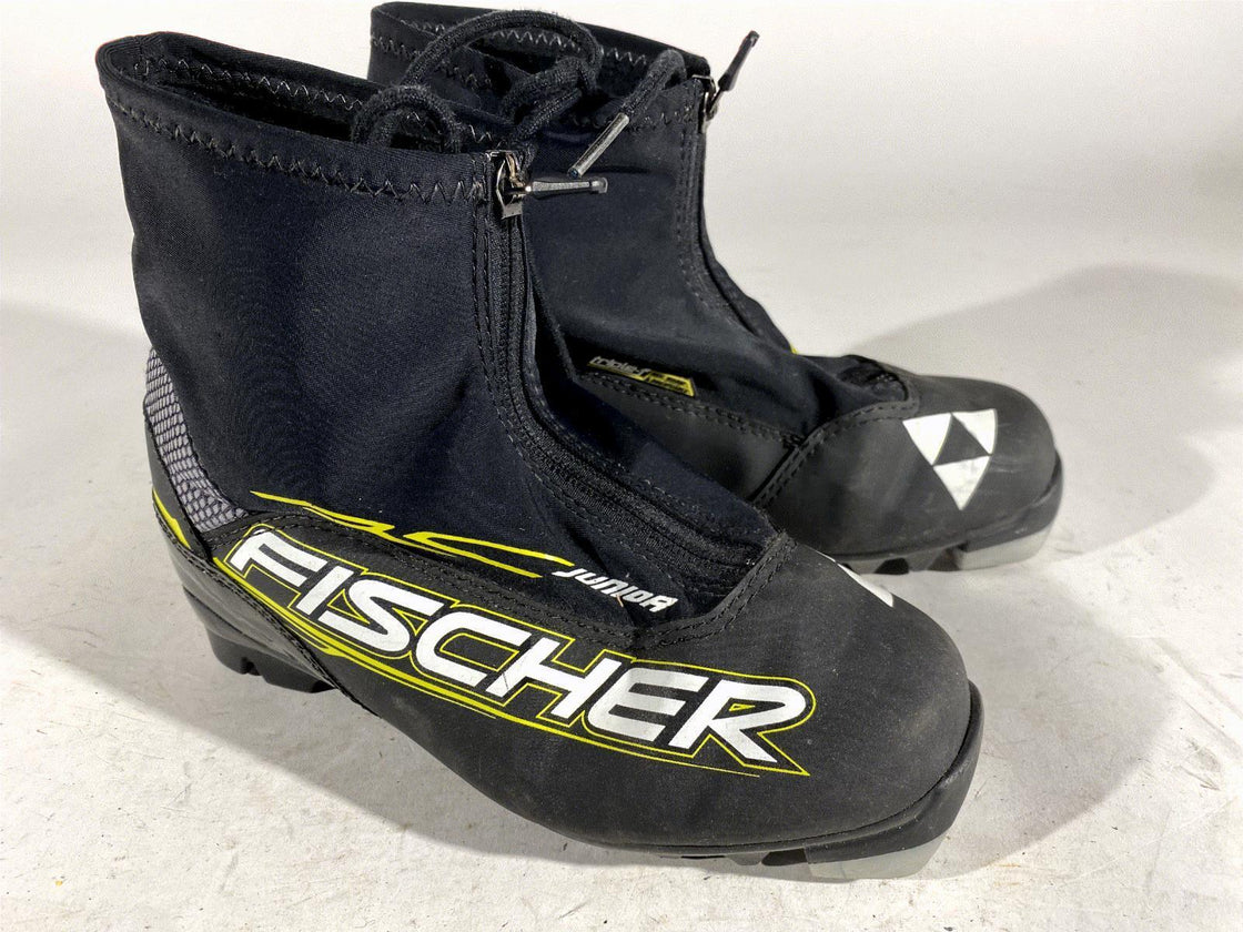 Fischer RC Junior Nordic Cross Country Ski Boots Size EU36 US4.5 NNN
