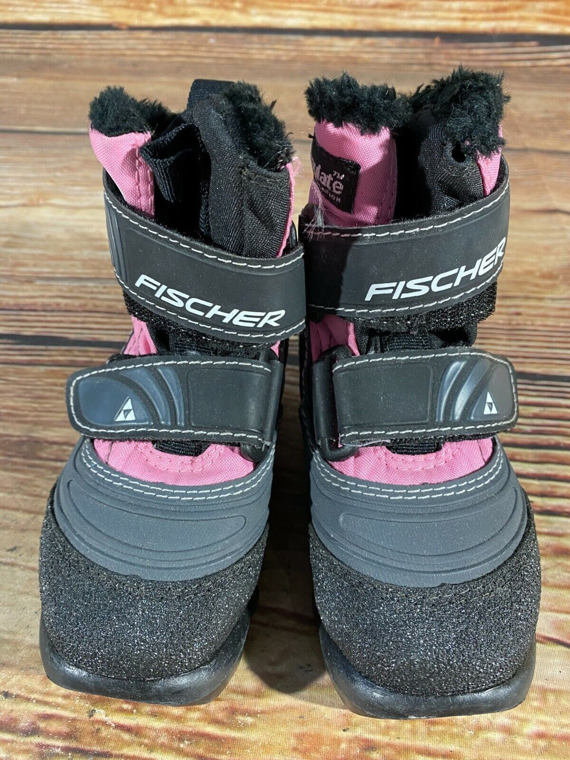 Fischer Snow Star Kids Nordic Cross Country Ski Boots Size EU25 US8.5 NNN F-196