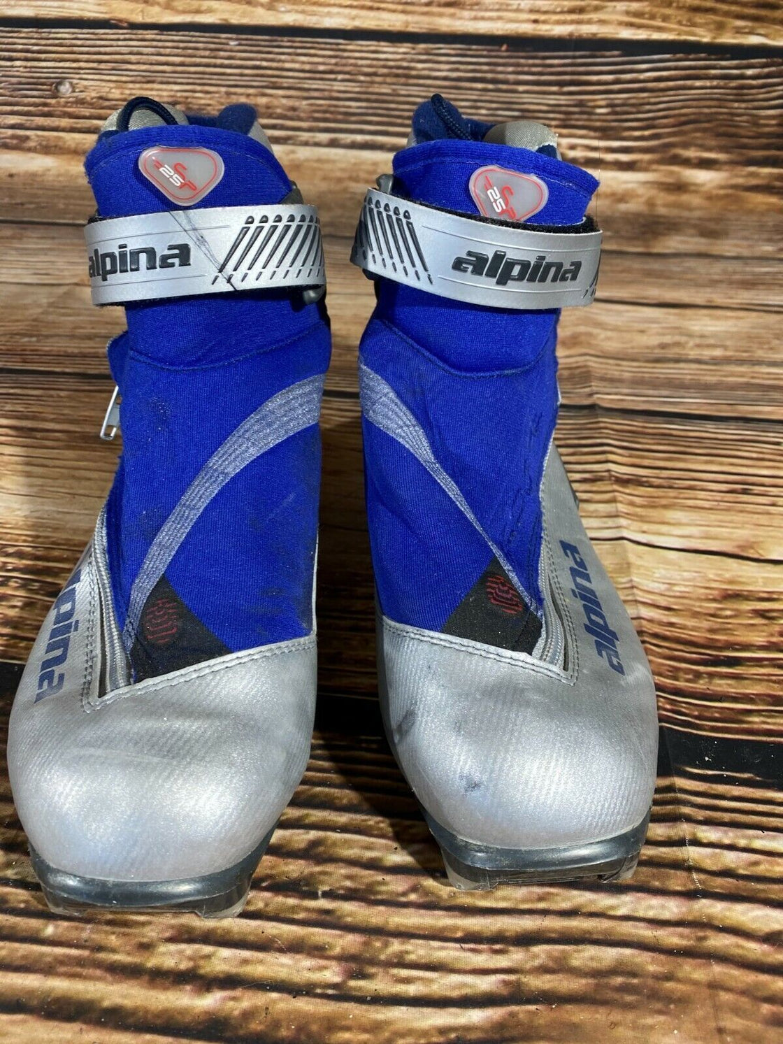 Alpina SP25 Nordic Cross Country Ski Boots Size EU40 US7.5 for NNN