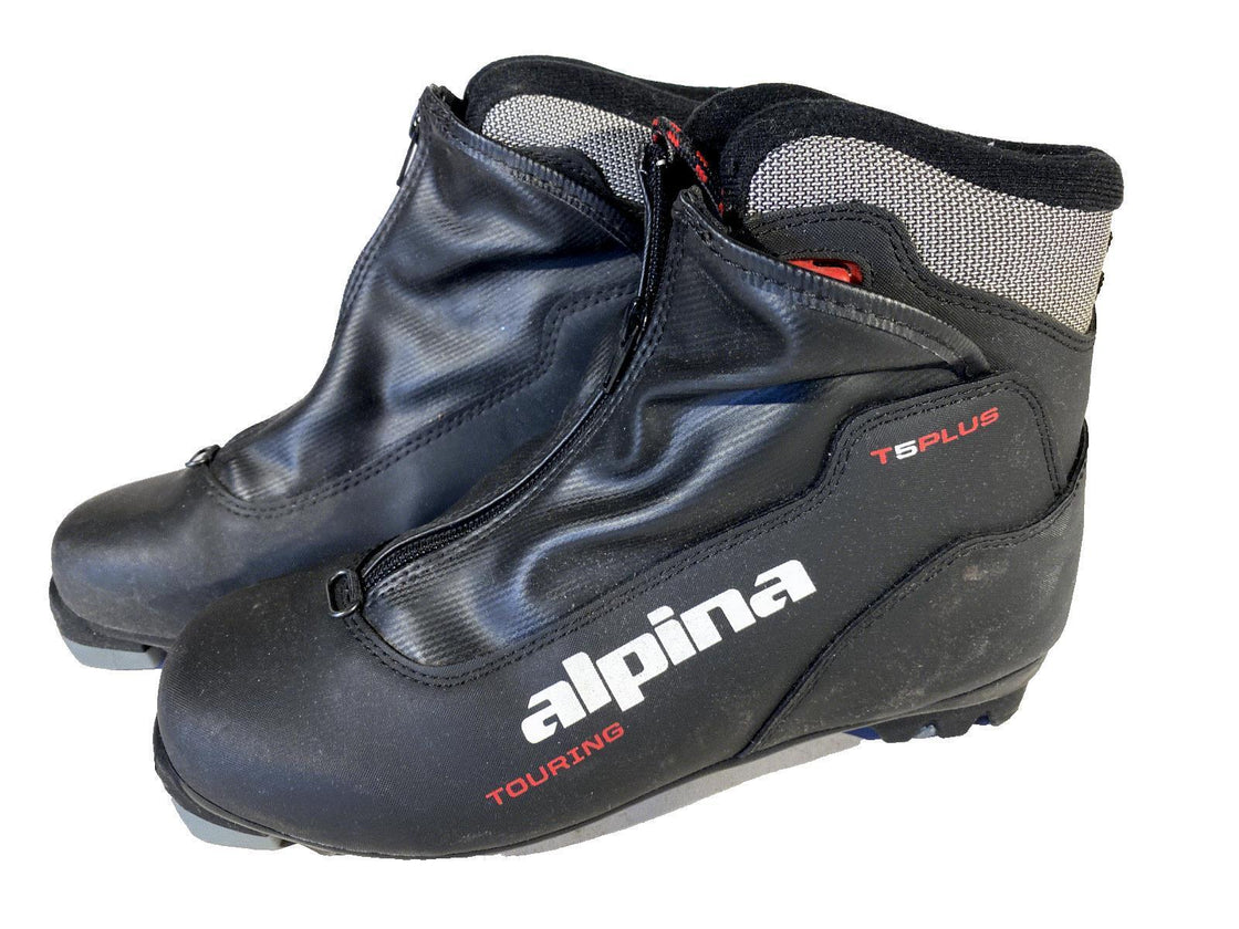 Alpina T5Plus Touring Nordic Cross Country Ski Boots Size EU40 US7.5 for NNN 567