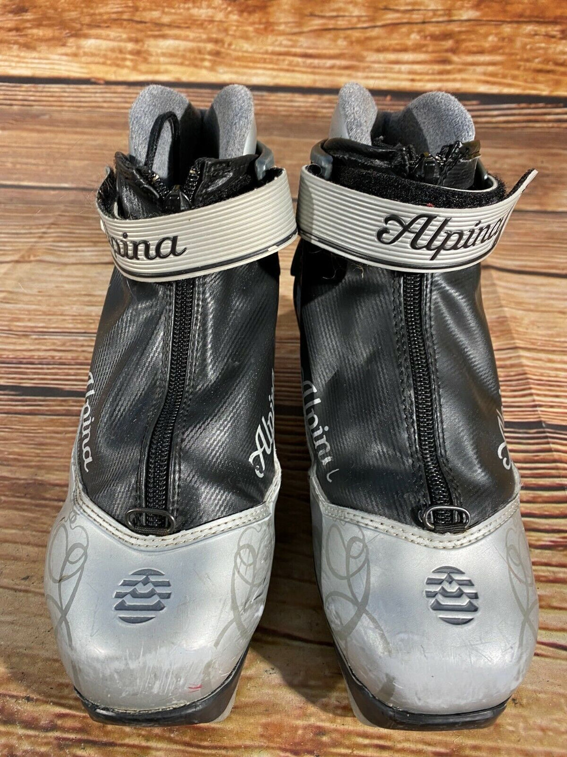 Alpina EVE30T Nordic Cross Country Ski Boots Size EU37 US5 NNN 654