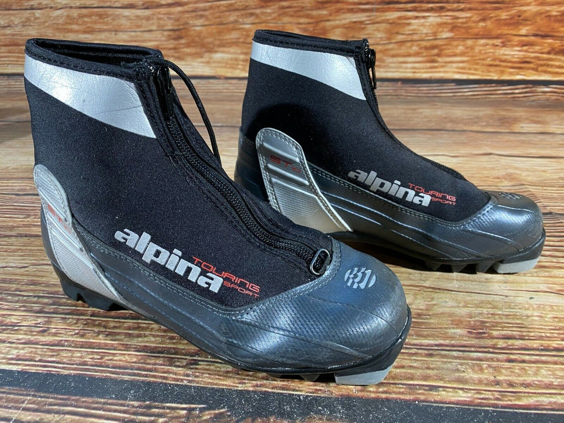 Alpina ST10 Nordic Cross Country Ski Boots Size EU36 US4.5 for NNN 1019