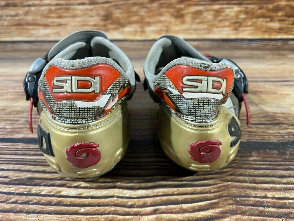 SIDI Ergo Carbon Road Cycling Shoes Clipless Biking Boots Size EU42.5 US7