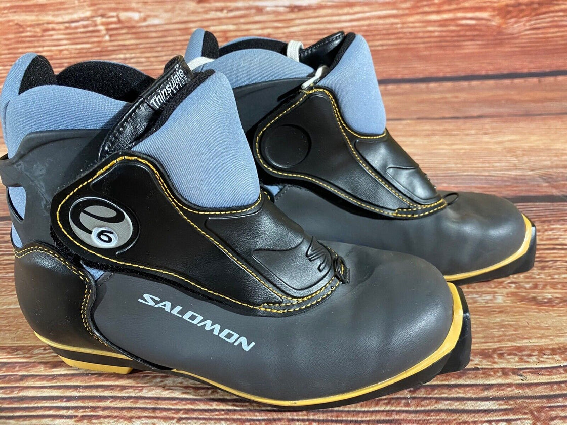 Salomon E6 Nordic Cross Country Ski Boots Size EU39 US6 SNS Profil