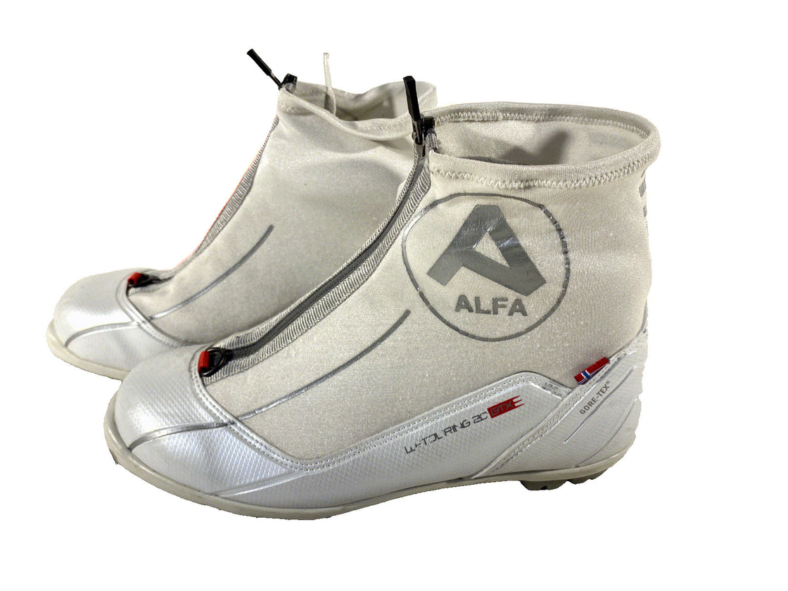 Alfa Gore-tex Nordic Cross Country Ski Boots Ladies Size EU40 US9 UK6.5 NNN 505