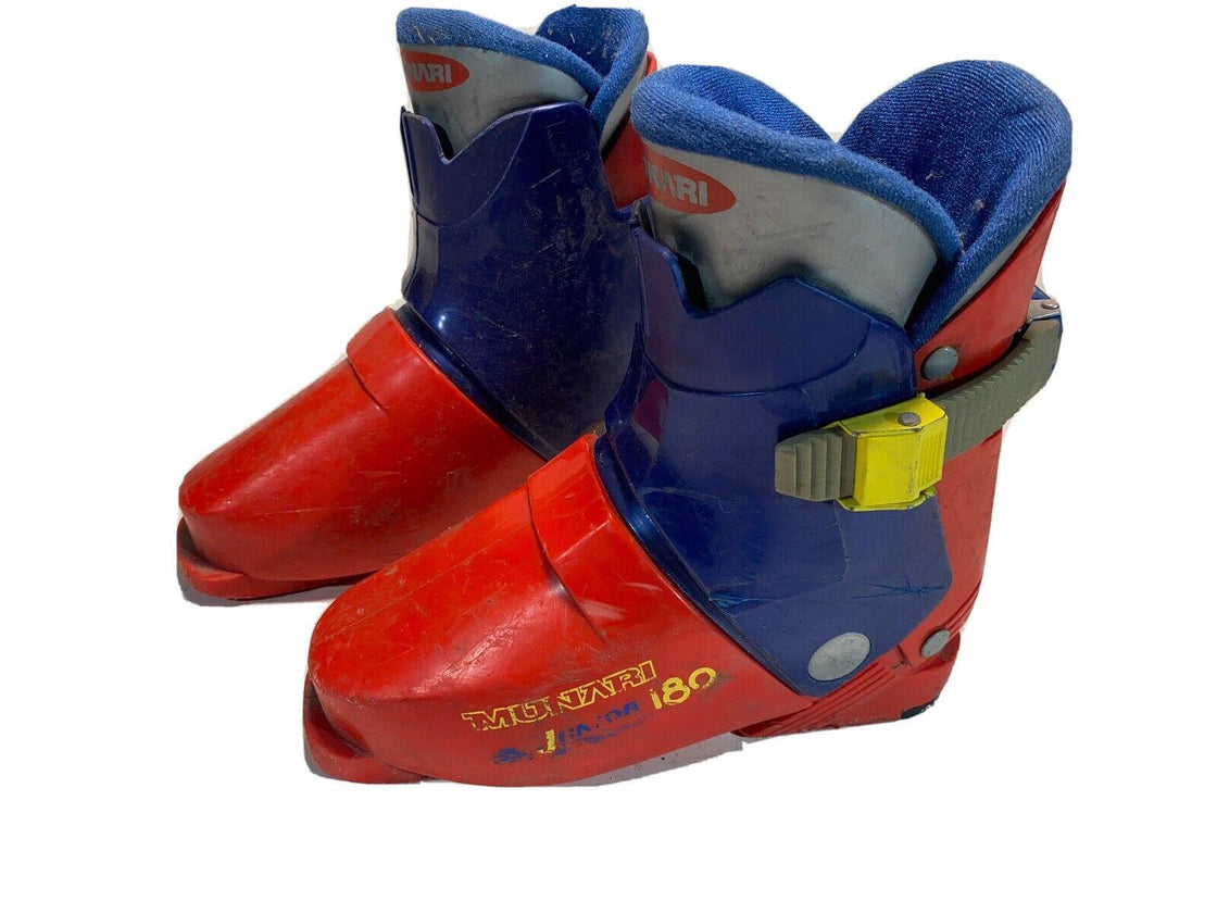 MUNARI Alpine Ski Boots Kids Youth Size Mondo 225 mm, Outer Sole 260 mm DH26
