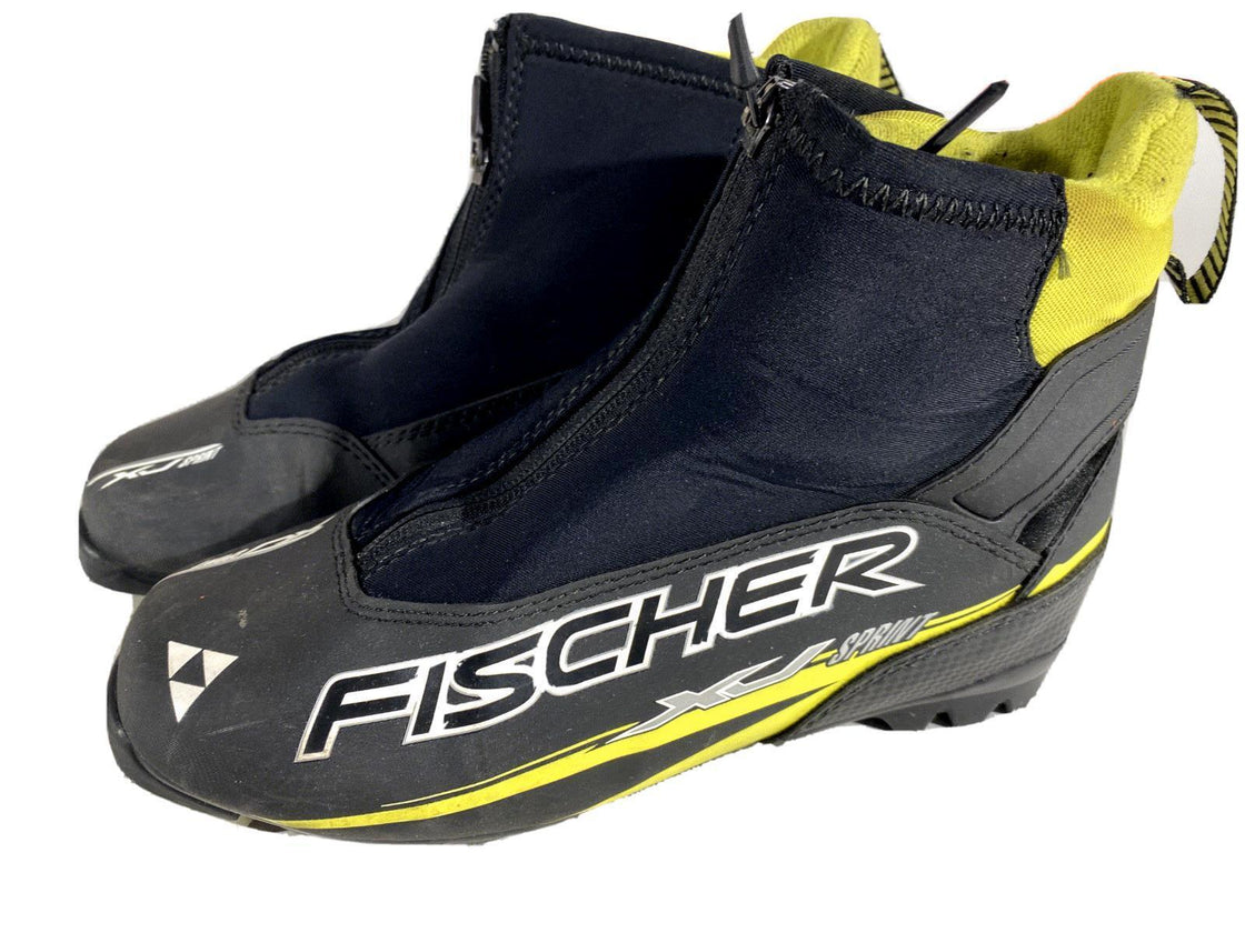 Fischer XJ Sprint Nordic Cross Country Ski Boots Size EU39 US7 NNN