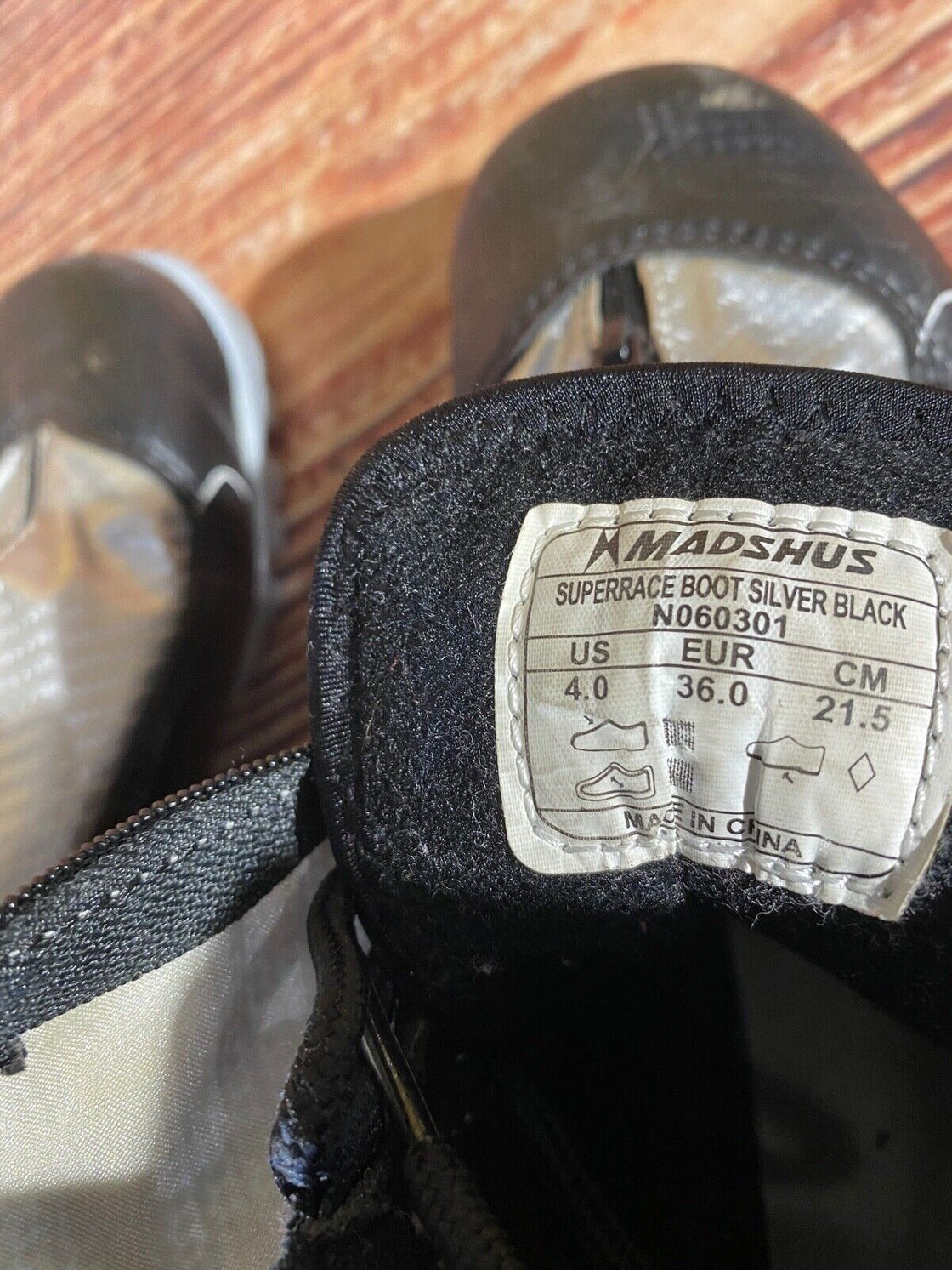 Madshus Super RPC Nordic Cross Country Ski Boots Size EU36 US4 for NNN