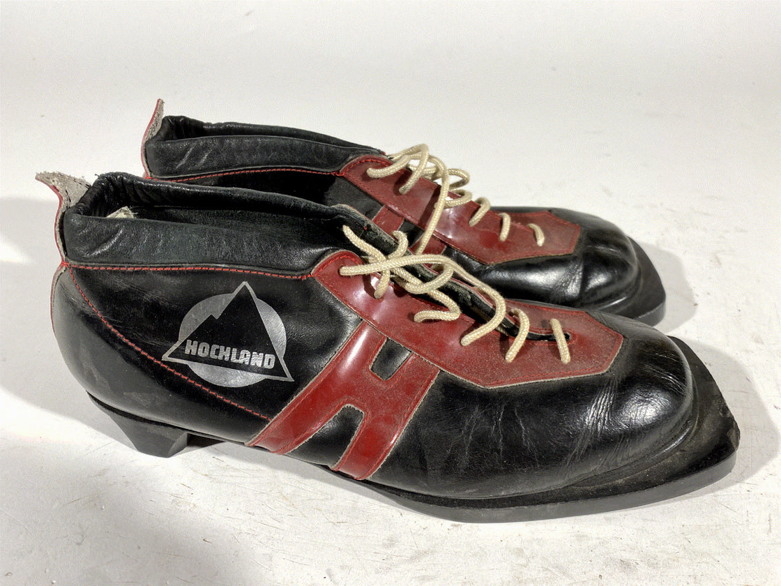 Vintage Nordic Cross Country Ski Boots EU38, US5.5 for NN 75mm
