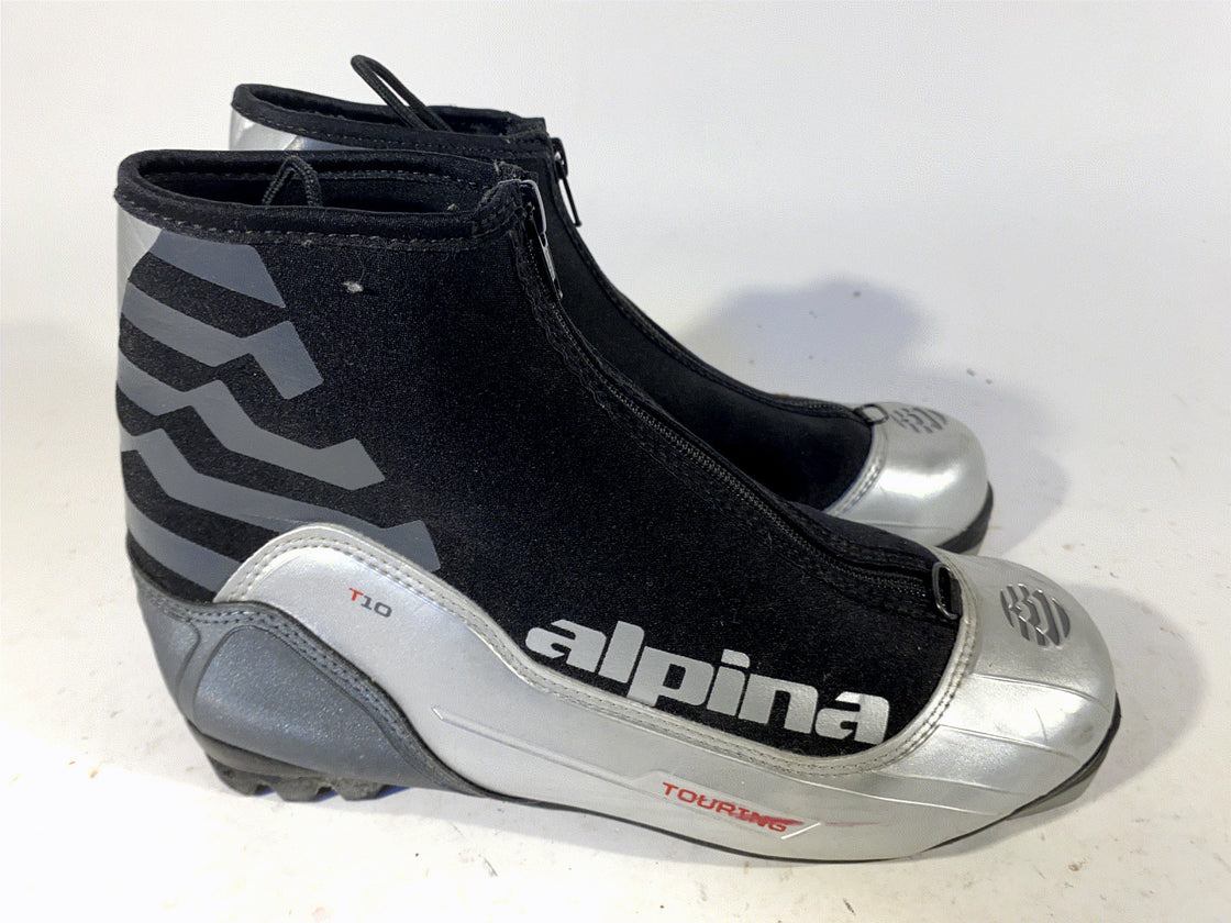 Alpina T10 Nordic Cross Country Ski Boots Size EU40 US7.5 for NNN 77