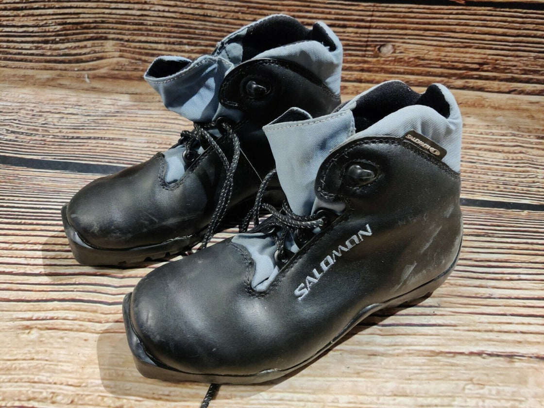 SALOMON Siam S Nordic Cross Country Ski Boots Size EU 37 SNS profil