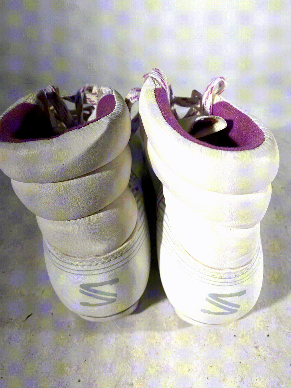 SALOMON Vintage Nordic Cross Country Ski Boots Size EU40 US7.5 SNS Old Bindings