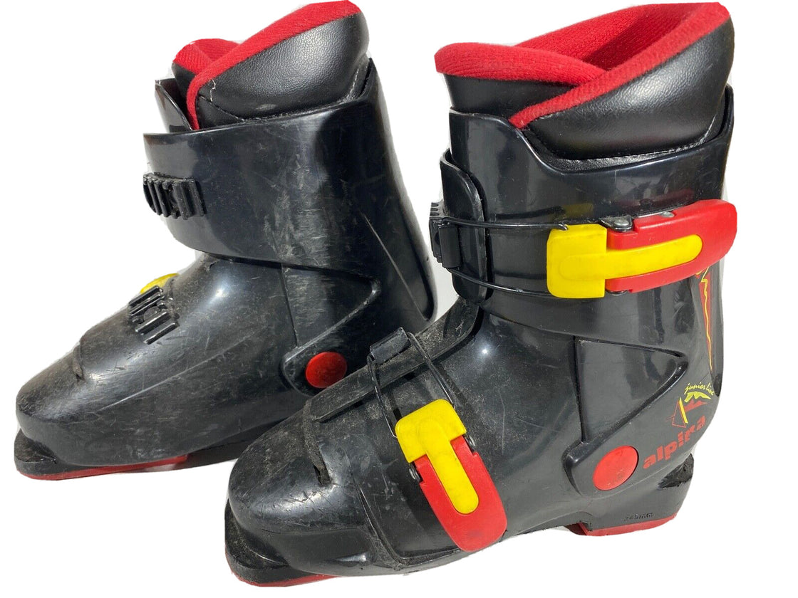ALPINA Alpine Ski Boots Kids Youth Size Mondo 202 mm, Outer Sole 245 mm