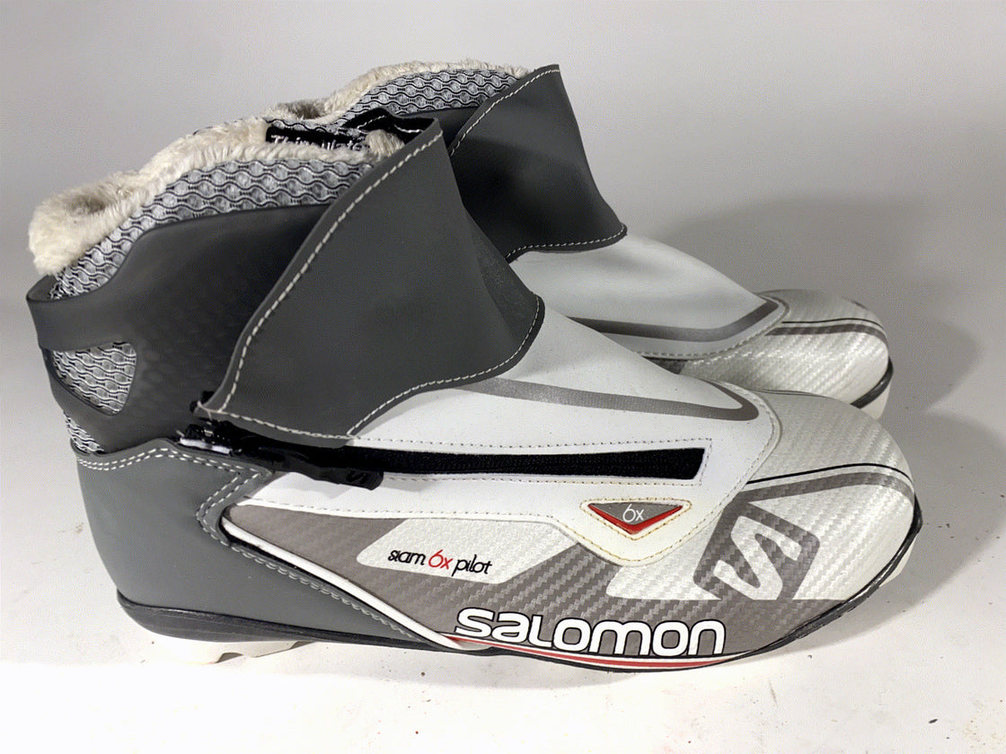 SALOMON Siam 6 Classic Cross Country Ski Boots Size EU42US9.5 SNS Pilot