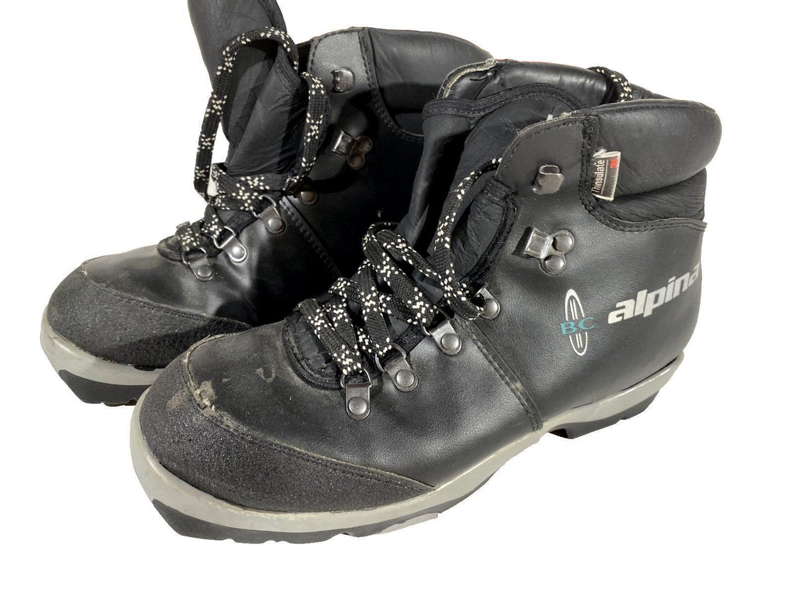 Alpina Alpitex Back Country Nordic Cross Country Ski Boots Size EU39 US7 NNN BC
