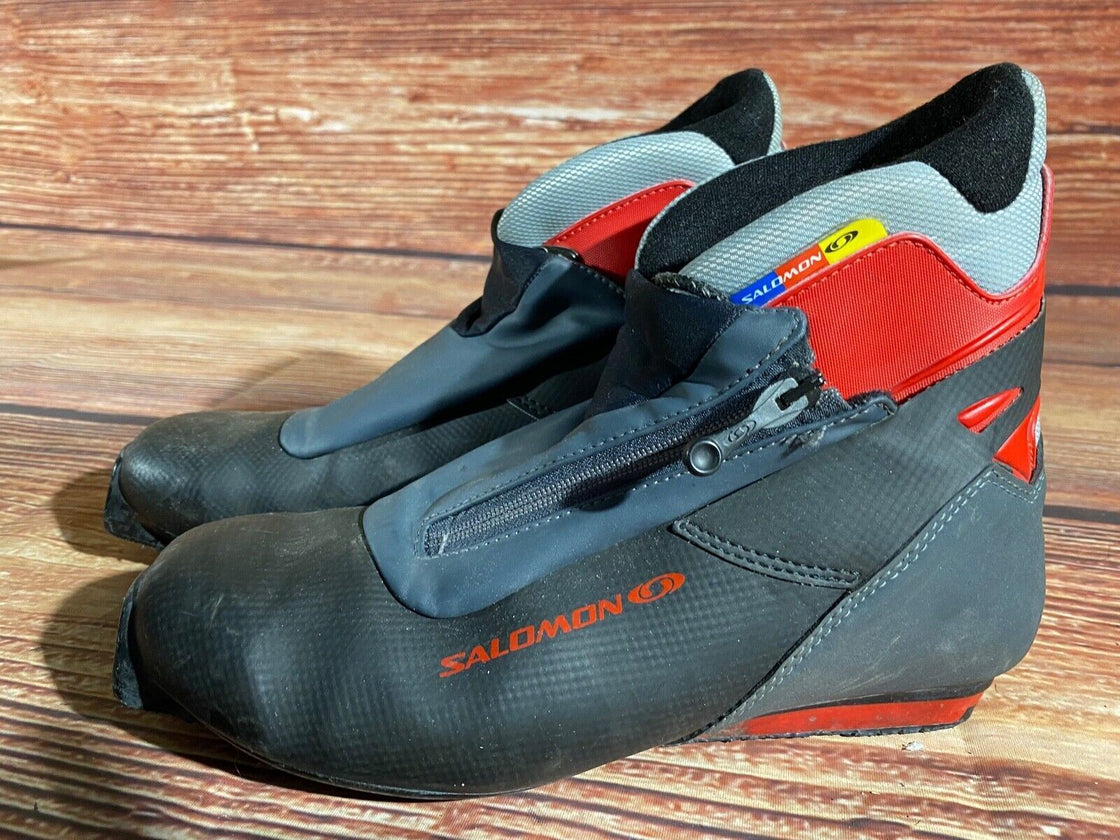 Salomon Nordic Classic Cross Country Ski Boots Size EU41 1/3 US8 SNS Profil
