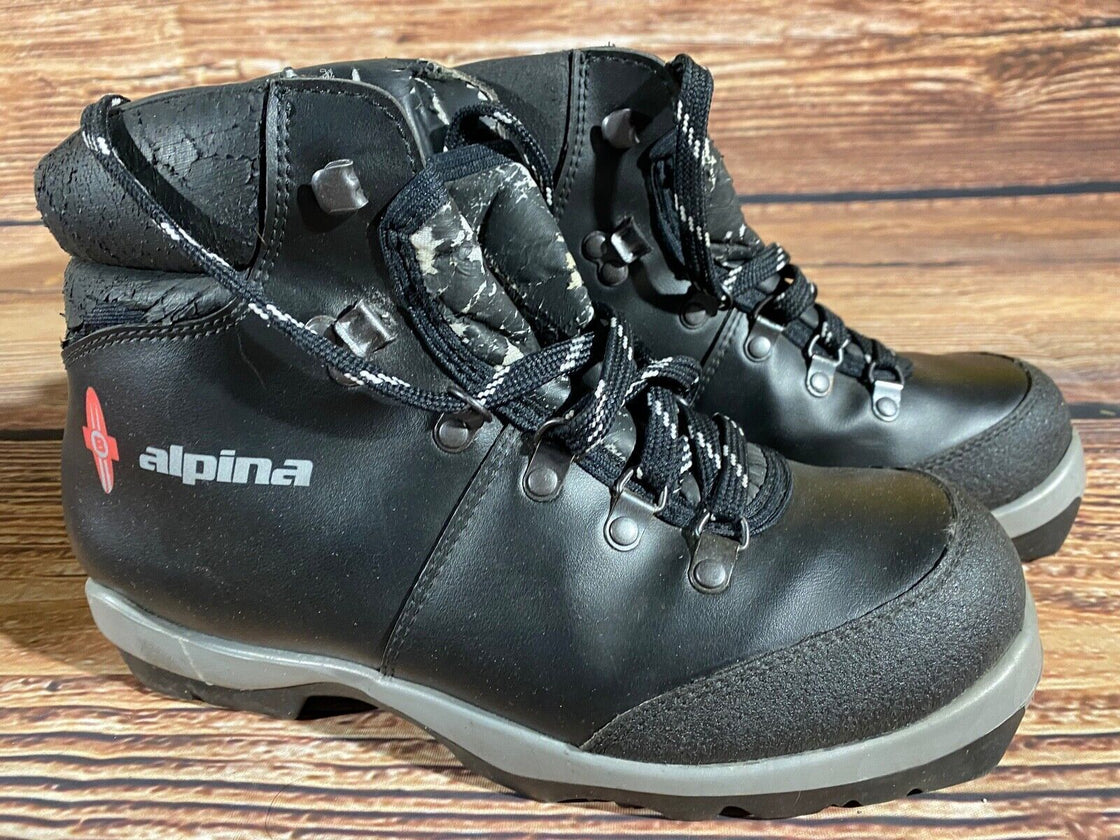 Alpina Back Country Nordic Cross Country Boots Size EU40 US7.5 NNN BC