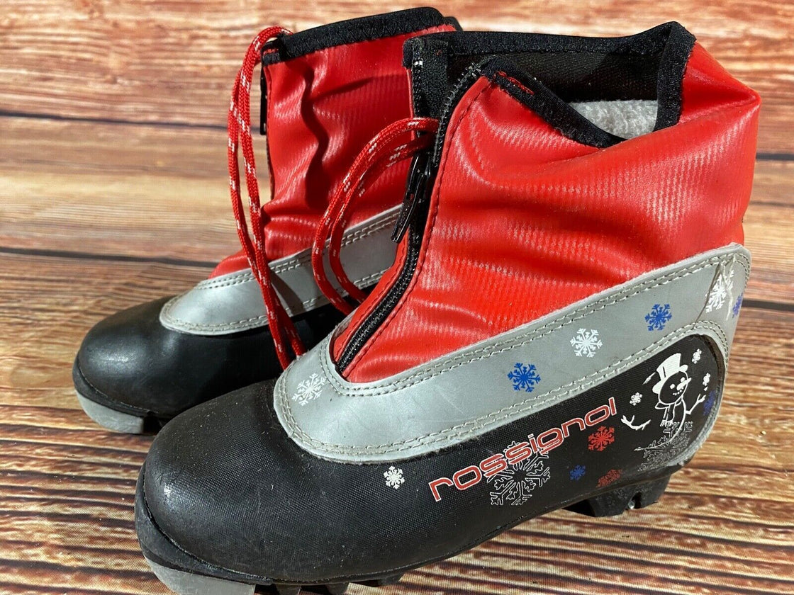 Rossignol Kids Nordic Cross Country Ski Boots Size EU30 US12 NNN O169