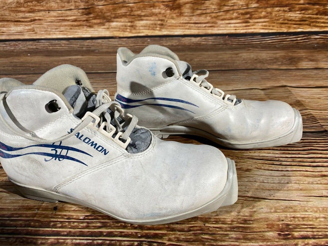 SALOMON 3.0 Pro Nordic Cross Country Ski Boots Size EU39 US7 SNS profil