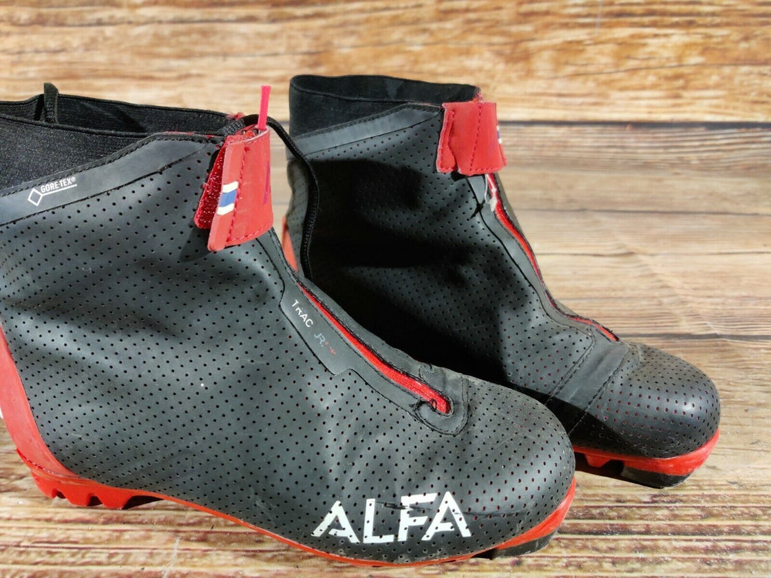 Alfa Trac 1 Gore-tex Touring Nordic Cross Country Ski Boots Size EU38 US6 NNN