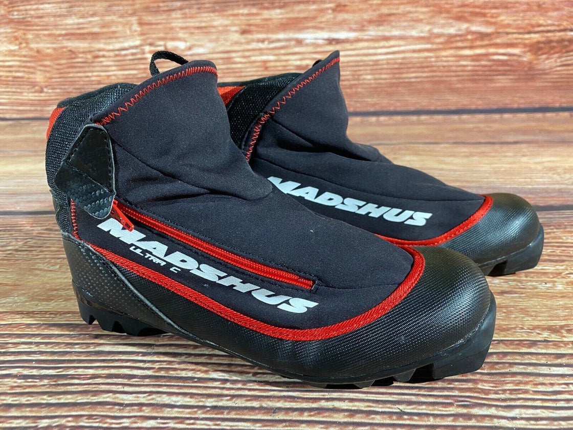Madshus Ultra C Nordic Cross Country Ski Boots Size EU38 US5.5 NNN Rottefella