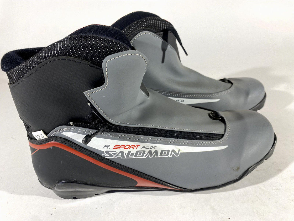 SALOMON R Sport Nordic Cross Country Ski Boots Size EU48 US13 SNS Pilot
