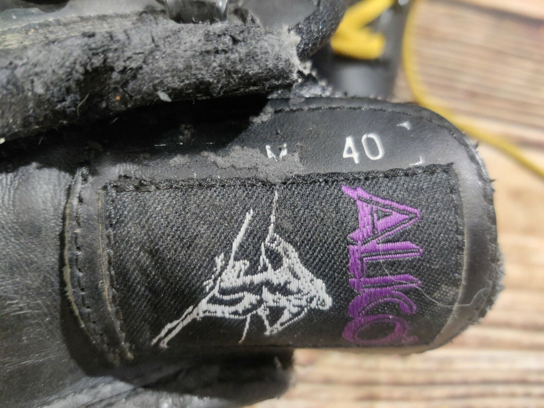 Alico Telemark Nordic Backcountry Ski Boots Size EU40 US7.5 NN 75mm