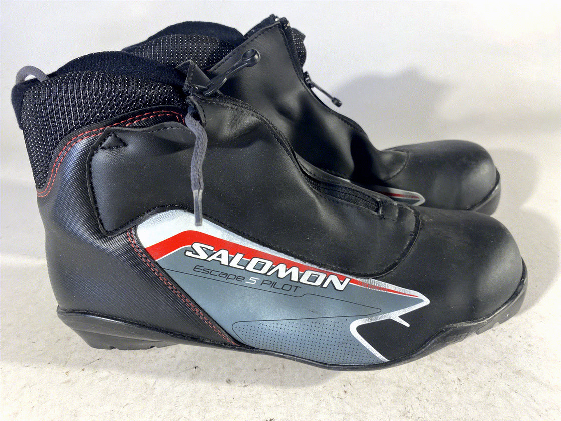 SALOMON Escape 5 Classic Cross Country Ski Boots Size EU45 1/3 US11 SNS Pilot