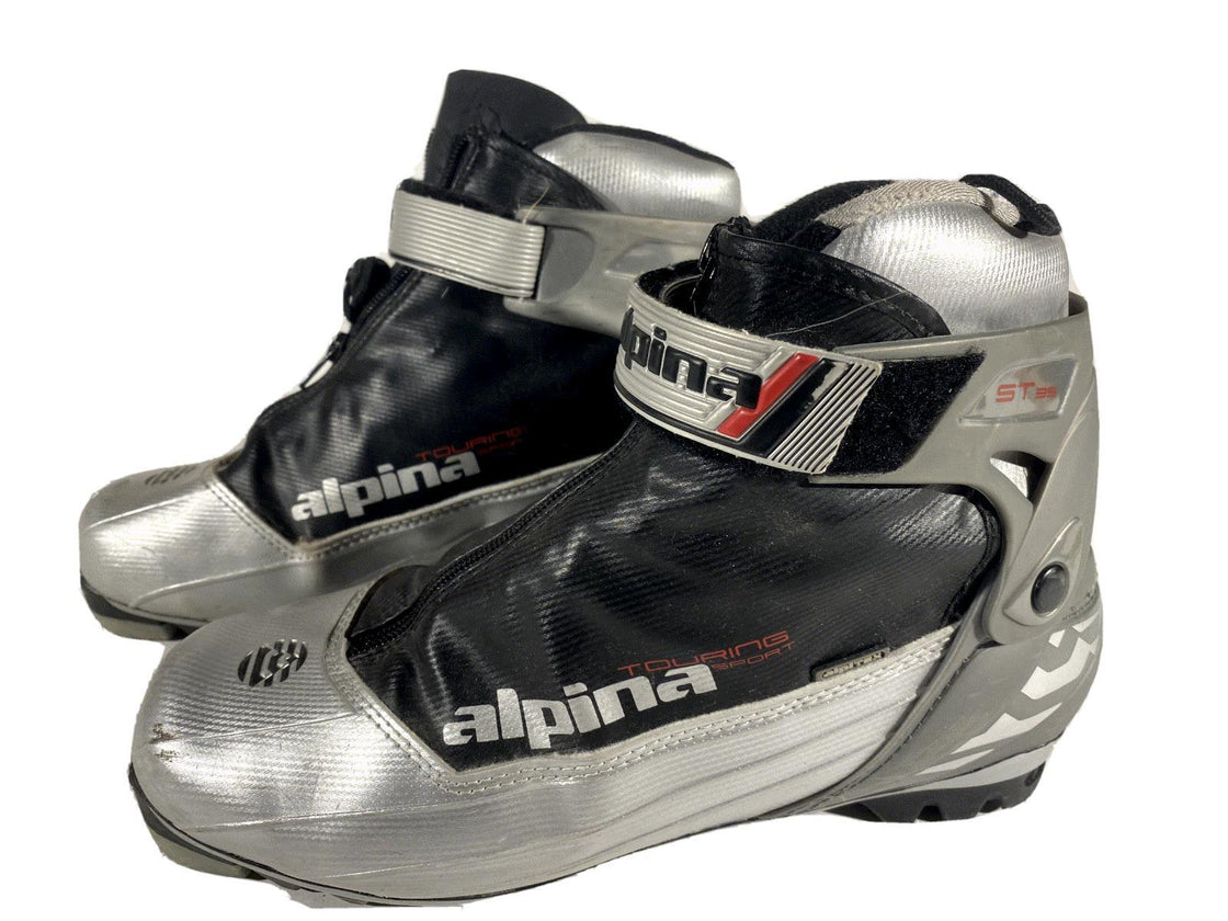 Alpina ST35 Nordic Cross Country Ski Boots Size EU42 US9 for NNN