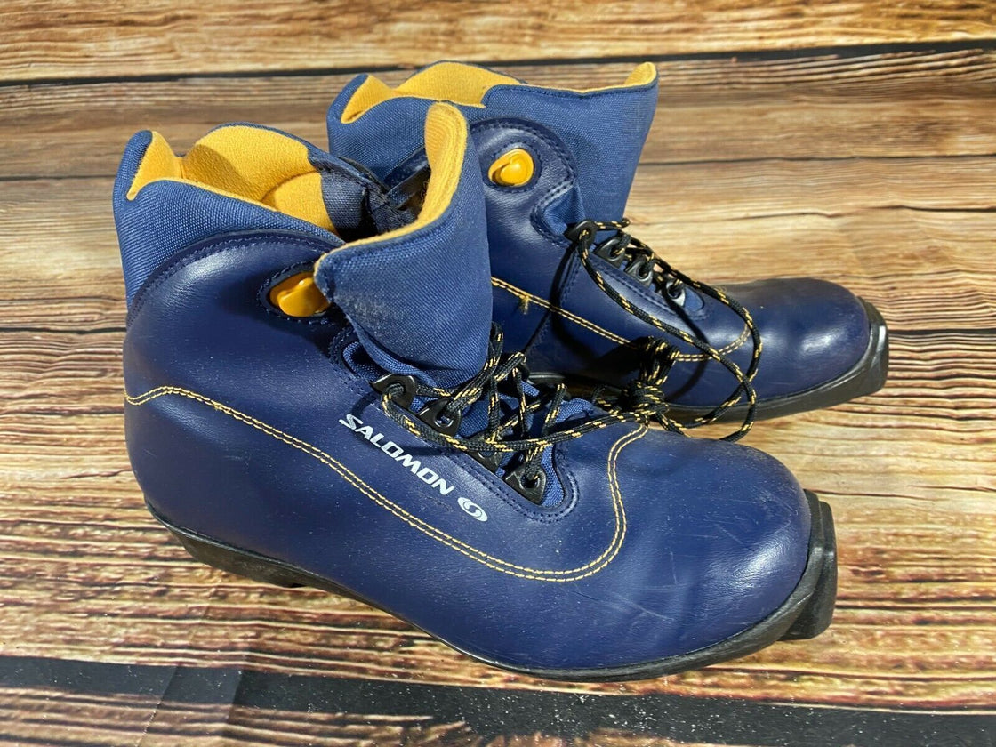 SALOMON Nordic Cross Country Ski Boots Size EU40 US7 SNS profil